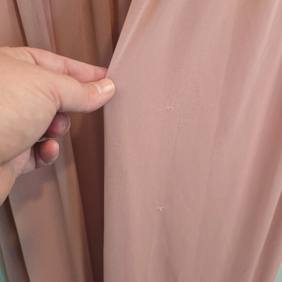 Birdy Gray Elsye Dress Mesh Dusty Rose - Picture 9 of 12